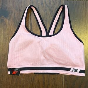 NWT New Balance Medium Impact Sports Athletic Bra in Pink - XXL